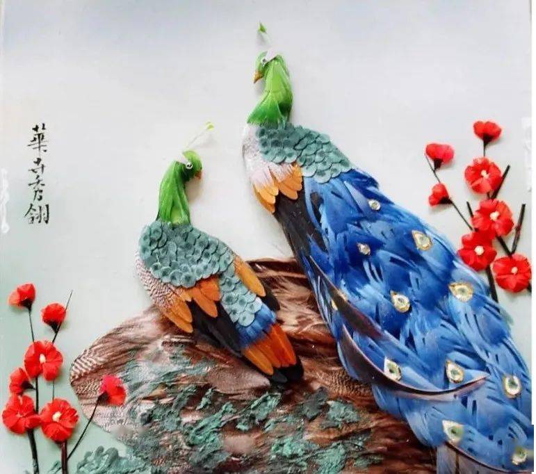 寶慶風情 邵陽羽毛畫——用羽毛托起的傳承技藝